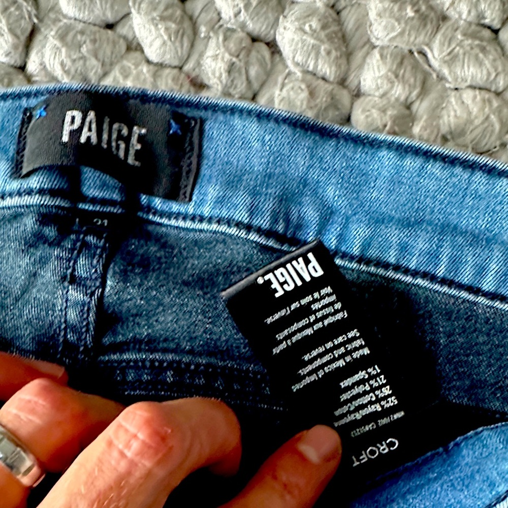 PAIGE Classic Blue skinny jeans